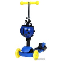 Трехколесный самокат Graffiti 7350699 (синий)