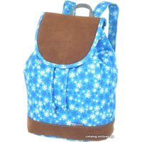 Городской рюкзак Asgard Р-5490 (снежинки, голубой)