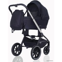 Универсальная коляска Rant MOWbaby Zoom PU (2 в 1, silver black)