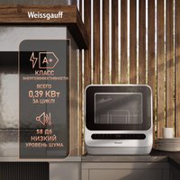 Настольная посудомоечная машина Weissgauff TDW 4036 D