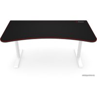Геймерский стол Arozzi Arena Gaming Desk (черный/белый)