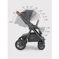 Универсальная коляска Happy Baby Mommer Pro Plus Nova 3 в 1 (dark grey)
