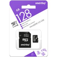 Карта памяти SmartBuy microSDXC SB128GBSDCCTV 128GB