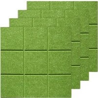 Когтеточка UG Home Самоклеящаяся фетровая ФП.4-ТР (30x30см, 4шт, зеленый)