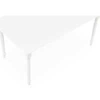 Кухонный стол Halmar Nelson 160-200/90/76 (белый/белый)