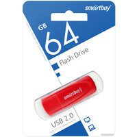 USB Flash SmartBuy Scout 64GB (красный)