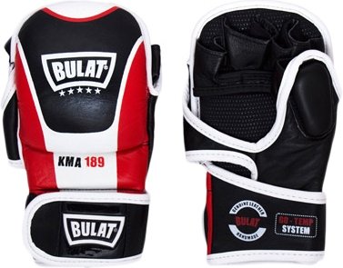 

Перчатки для бокса Bulat Full Contact MMA KMA-189 (M, черный/красный/белый)