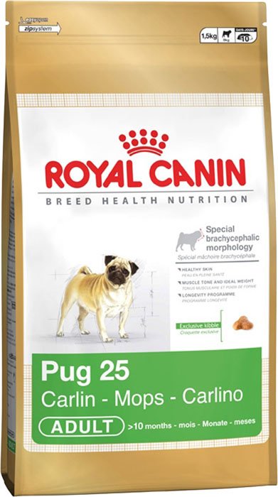 

Сухой корм для собак Royal Canin Pug 25 1.5 кг