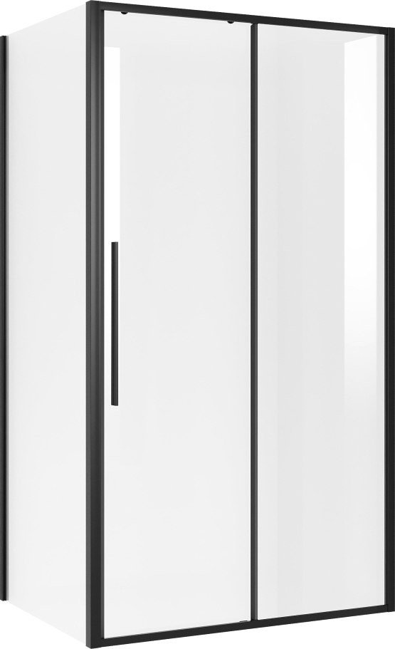 Душевой уголок Niagara 140x80x195 NG-84-14AB-A80B-34 (черный матовый/прозрачное стекло)