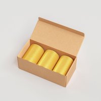 Набор свечей Мелт 100 мм (3 шт, золотой)