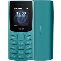 Кнопочный телефон Nokia 105 (2023) Dual SIM TA-1557 (бирюзовый)