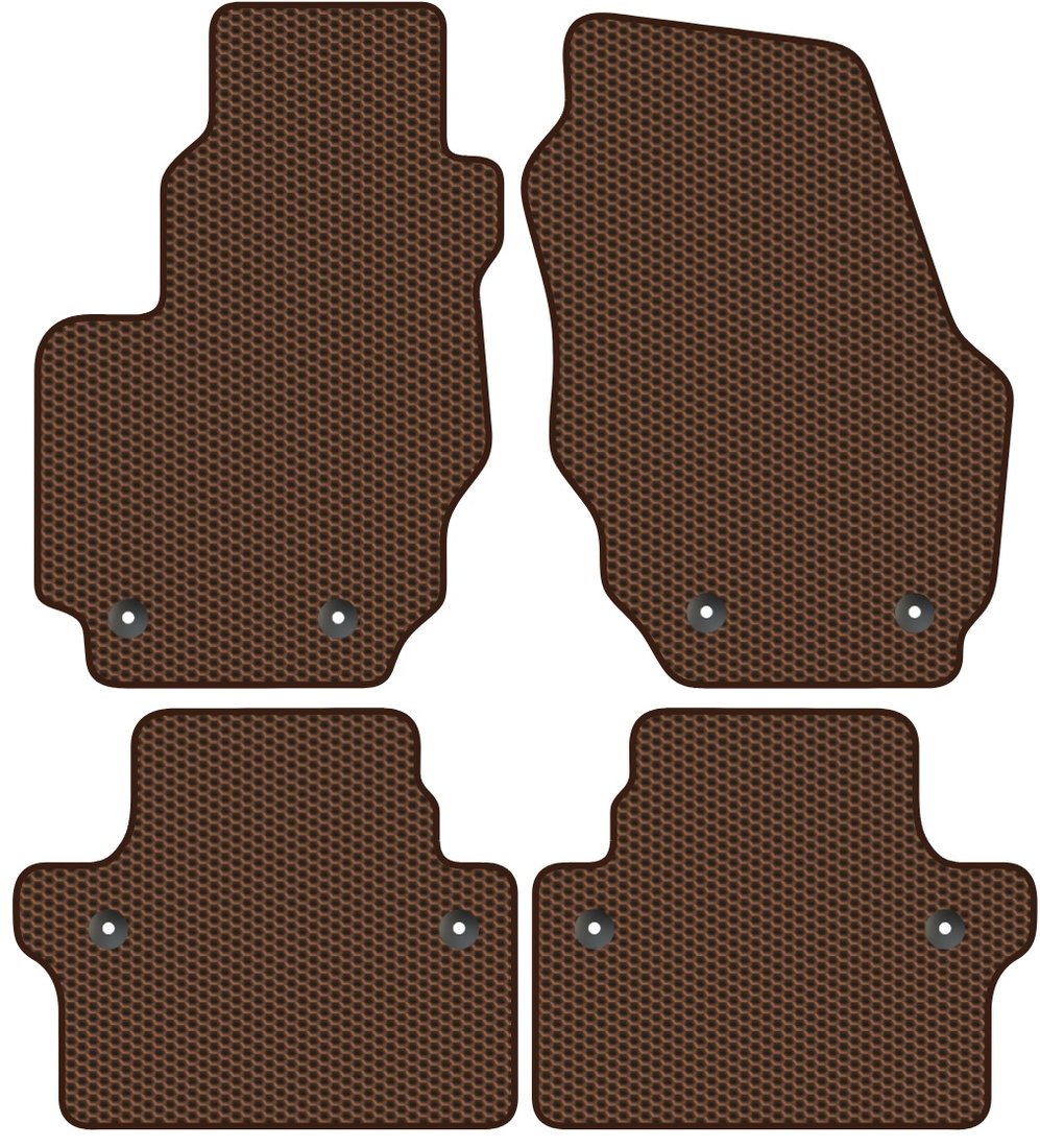 

Комплект ковриков для авто Alicosta Volvo S80 II (седан) 2006 - 2016 (коричневый, сота)