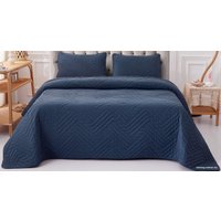 Набор текстиля для спальни Sofi De MarkO Мориц 230х250 Пок-МЦ-сн-230х250 (синий)