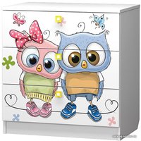 Комод Премиум Смарти 75x72x46.6 см (белый/совята) в Бресте