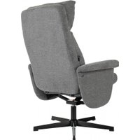 Интерьерное кресло Бюрократ Baron (серый) в Бресте