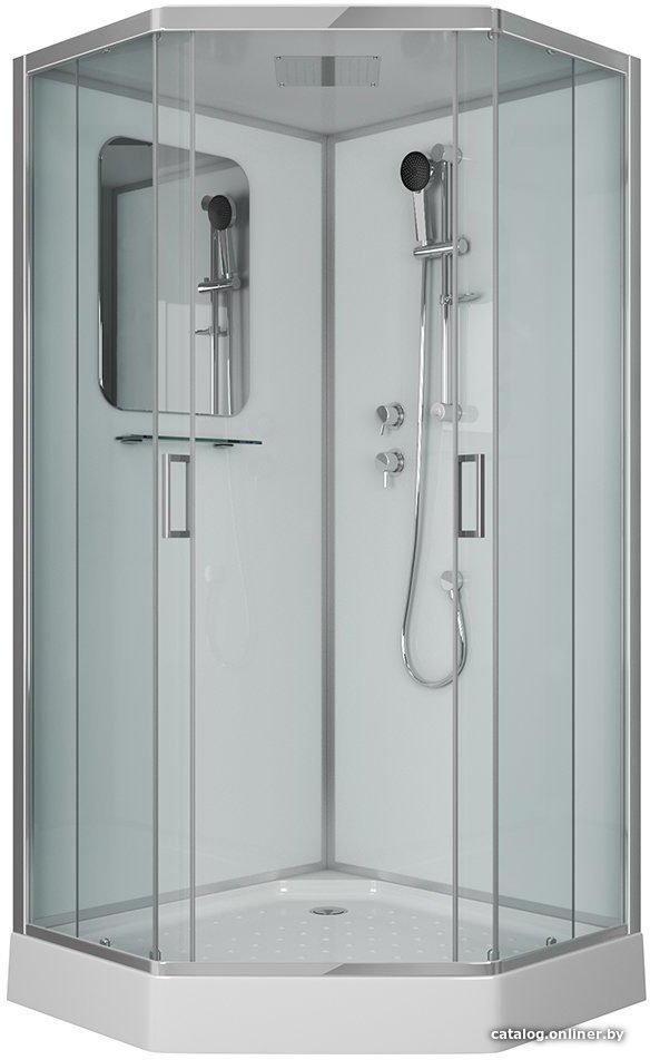Душевая кабина Niagara NG-6002-01D 100x100x210 (прозрачное стекло)