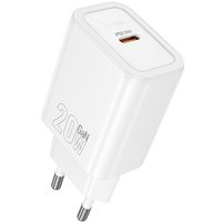 Сетевое зарядное Hoco N60 (белый)