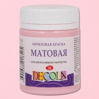 Акриловая краска Невская палитра Декола 14328372 (50 мл, 372 светло-розовая)