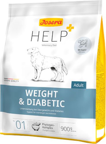 

Сухой корм для собак Josera Нelp Weight&Diabetic Dog 900 г