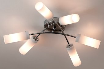 Припотолочная люстра Citilux Новелла (хром) [CL122161]