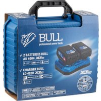 Аккумулятор с зарядным устройством Bull XLTpro 2329062 (18В/2x4 Ah + 18В)