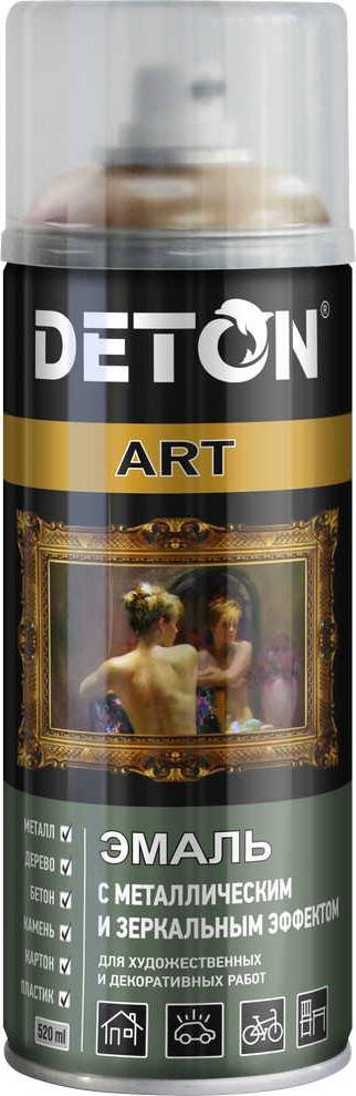 

Автомобильная краска Deton с металлическим и зеркальным эффектом - Медный декор - аэр. 520 мл Art
