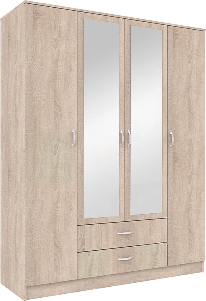 

Шкаф распашной Anrex Romano 4D2SZ (дуб сонома)