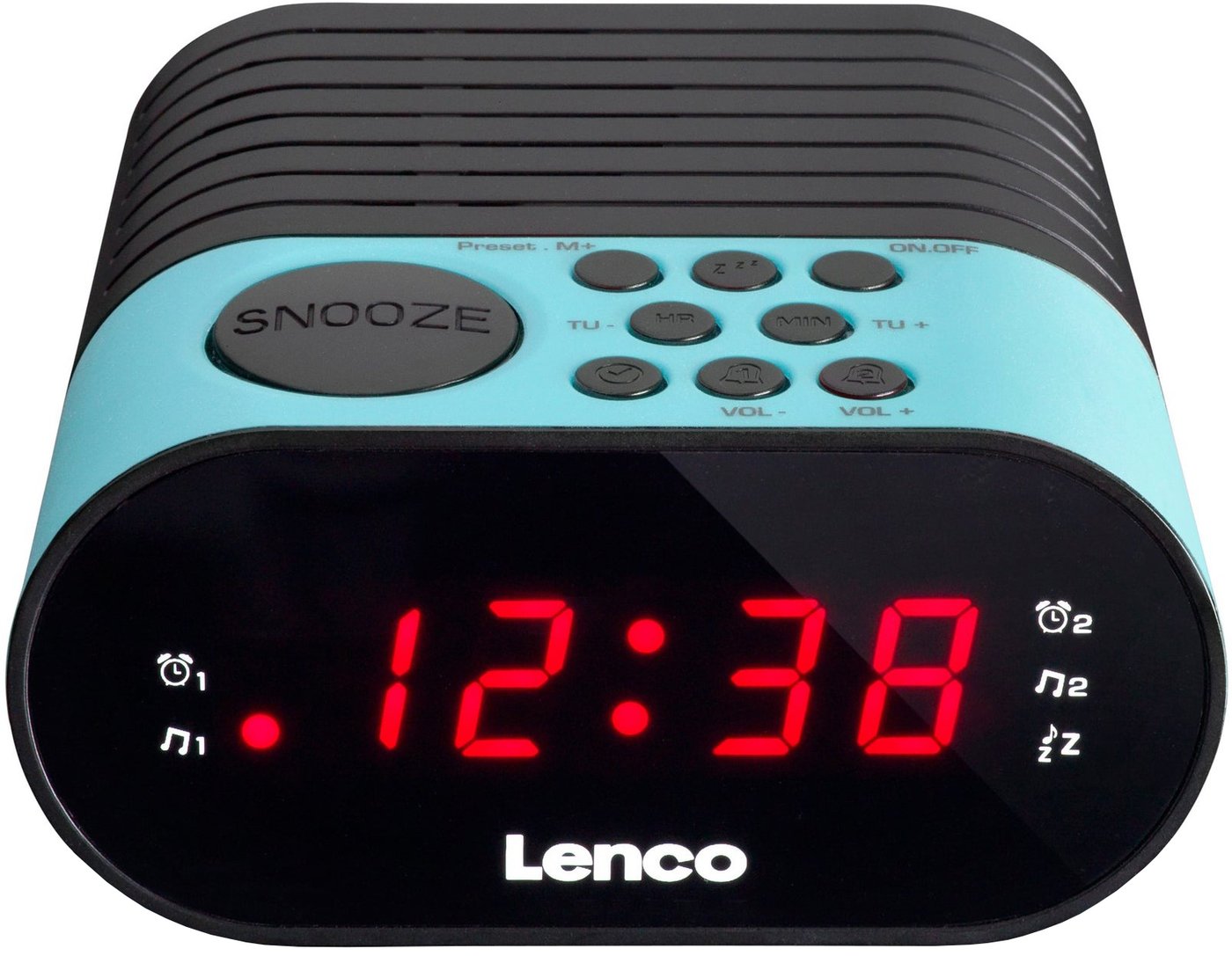 

Настольные часы Lenco CR-07 (голубой)