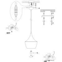 Светильник Arte Lamp Cappello A3407SP-1BK