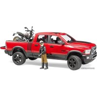 Набор Bruder RAM 2500 Power Wagon including Ducati Desert Sled 02502