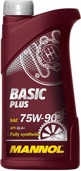 

Трансмиссионное масло Mannol Basic Plus 75W-90 API GL 4+ 1л