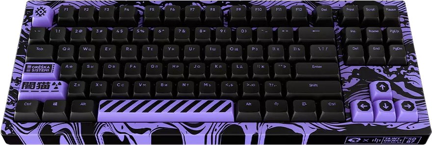 

Клавиатура Dark Project x Akko 5087 Purple (g3ms Sapphire)