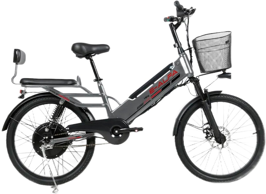 

Электровелосипед SameBike E-ALFA NEW SB-E-ALFA500-48/10 (серый)