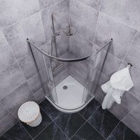 Душевой уголок Triton Альфа-Хром 90х90 (с поддоном)