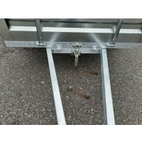 Одноосный прицеп Кремень Стандарт Плюс 2.0x1.3x0.5 (тент 30 см)