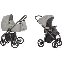 Универсальная коляска ROAN Coss (2 в 1, titanium)