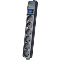 Сетевой фильтр Pilot S-Max (3 м, 6 розеток, серый)