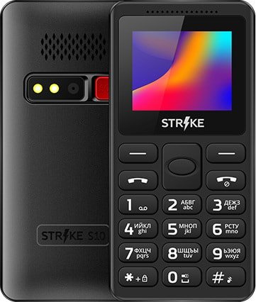 

Телефон Strike S10 (черный)