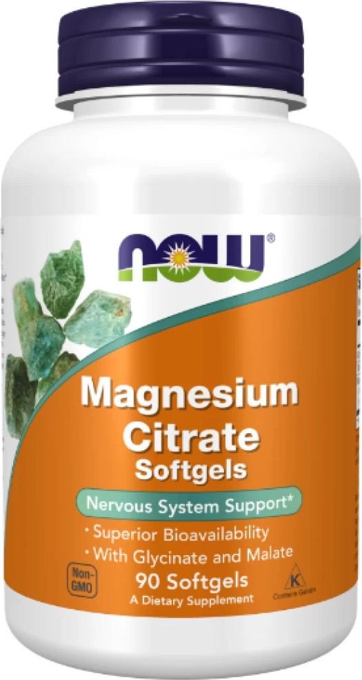 Витамины, минералы Now Foods Магний Цитрат/Magnesium Citrate ( 90 капсул)