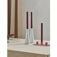 Набор свечей Tkano Edge TK24-CND0006 (2 шт, бордовый)