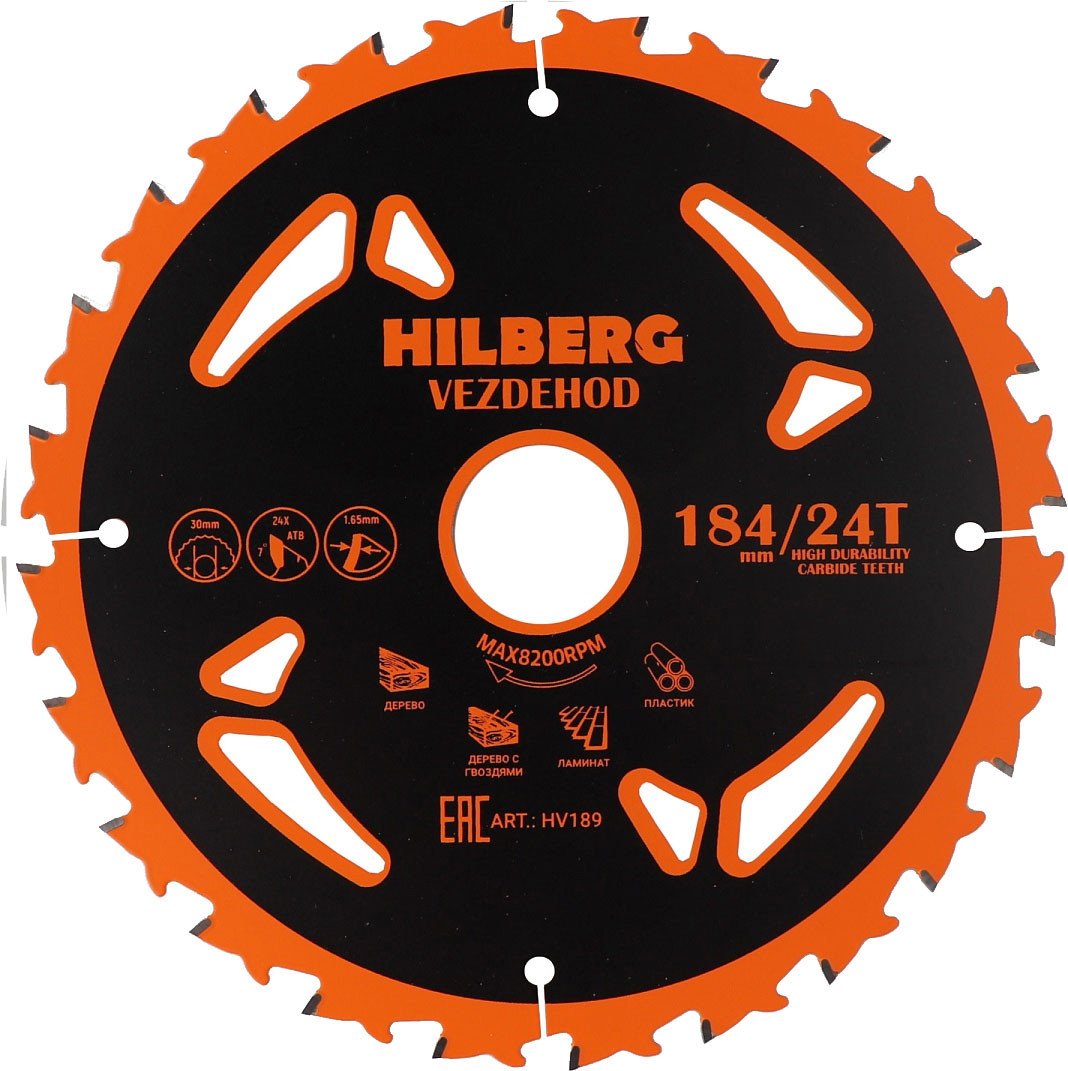 

Пильный диск Hilberg Vezdehod HV189