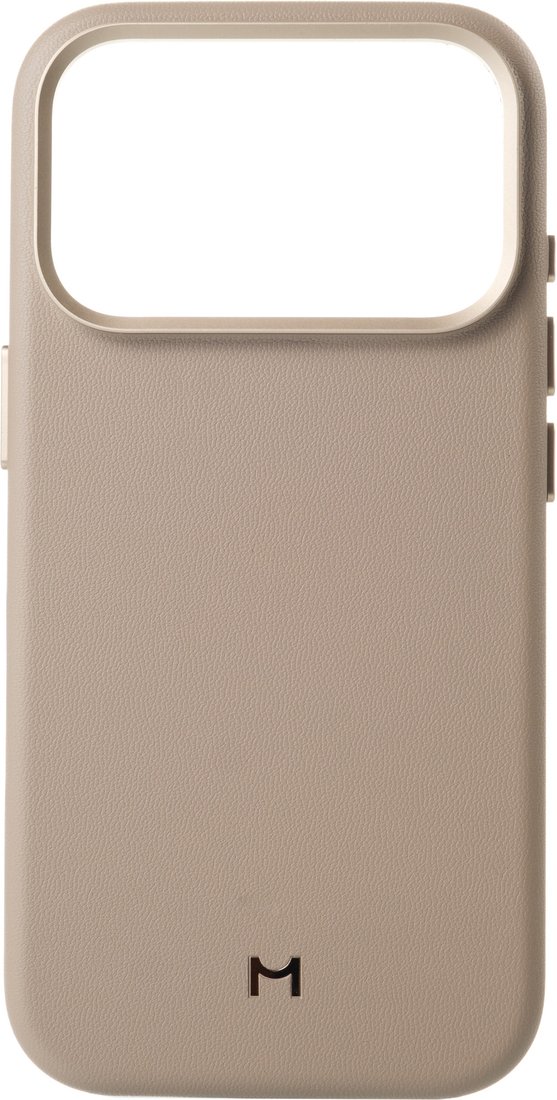 

Чехол для телефона Magssory Eco-Leather Case для iPhone 17 Pro Latte CLT044l