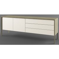 Тумба Молодечномебель Хитроу В3D2 ВМФ-1660 (серый агат/БА) в Солигорске