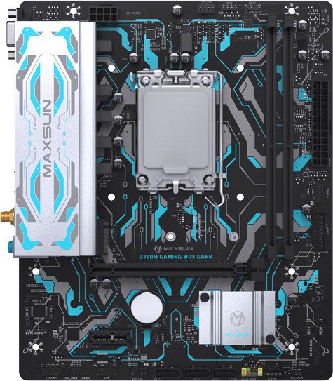 

Материнская плата Maxsun B760M Gaming WiFi Gank