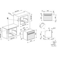 Электрический духовой шкаф Smeg SFP6604WSPNR