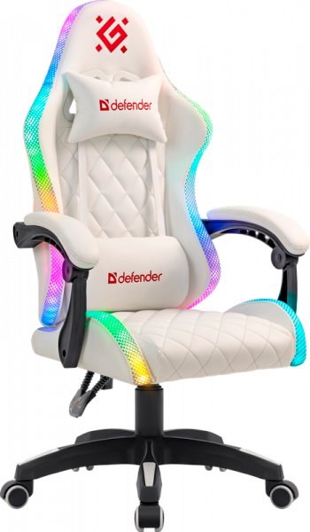 

Игровое (геймерское) кресло Defender Energy (белый)