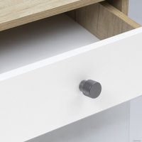  AKS кнопка мет. FLUID графит,