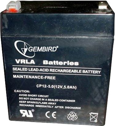 

Аккумулятор для ИБП Gembird BAT-12V5AH