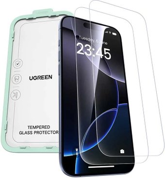 Защитное стекло Ugreen Tempered Glass Screen Protector для Apple iPhone 17 Pro