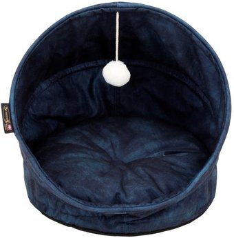 Лежак Scruffs Kensington Cat Cave 661808 (синий)
